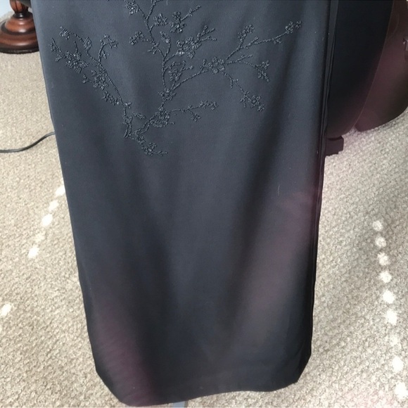 🖤 Long Black Formal/Prom Dress w/Embellishments final markdown - Picture 3 of 9